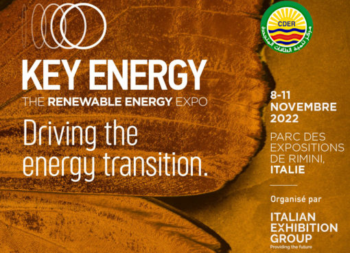 Le CDER partenaire officiel au Salon international, ECOMONDO  » KEY ENERGY « 