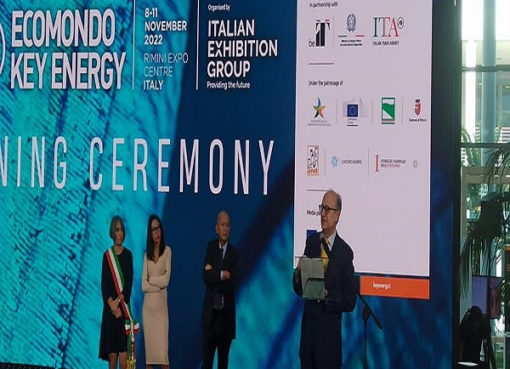 CDER: Ecomondo et Key Energy 2022, le ministre de l’Environnement et de la Sécurité énergétique inaugure foire de Rimini