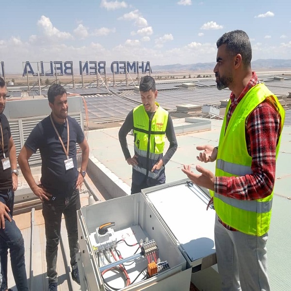 Formation au profit de Cosider et l’EGSA d’Oran sur l’énergie solaire photovoltaïque « Dimensionnement, Installation et Maintenance »