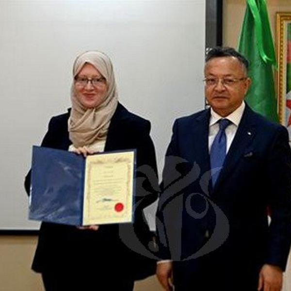 Recherche scientifique: Baddari distingue la chercheuse algérienne Amina Chahtou