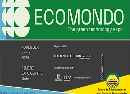 ECOMONDO 2024: La 27éme édition du Salon international sur l’économie verte et circulaire